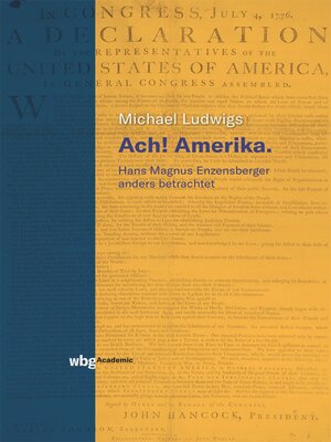 cover image of Ach! Amerika.